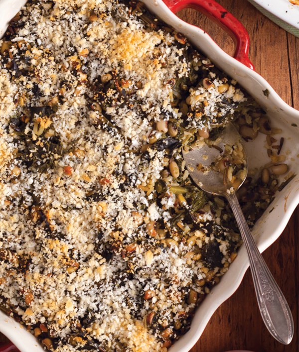 Hoppin' John casserole