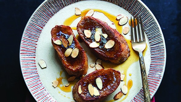 Horchata French toast (Torrejas sabor a horchata)