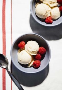 Horchata ice milk