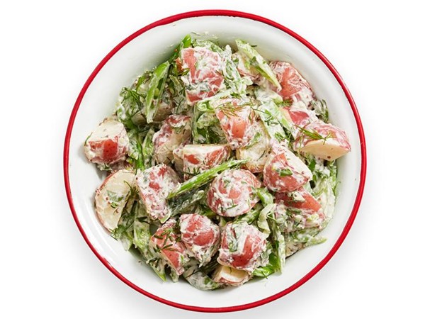 Horseradish-dill potato salad