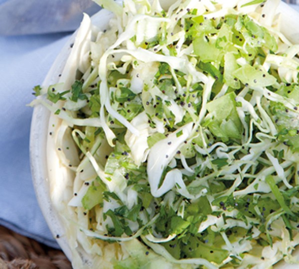 Horseradish slaw