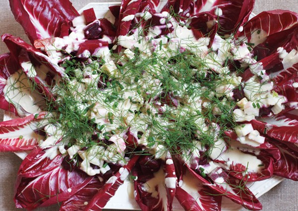 Horseradish vinaigrette