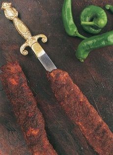 Hot adana kebab (Adana kebabi)