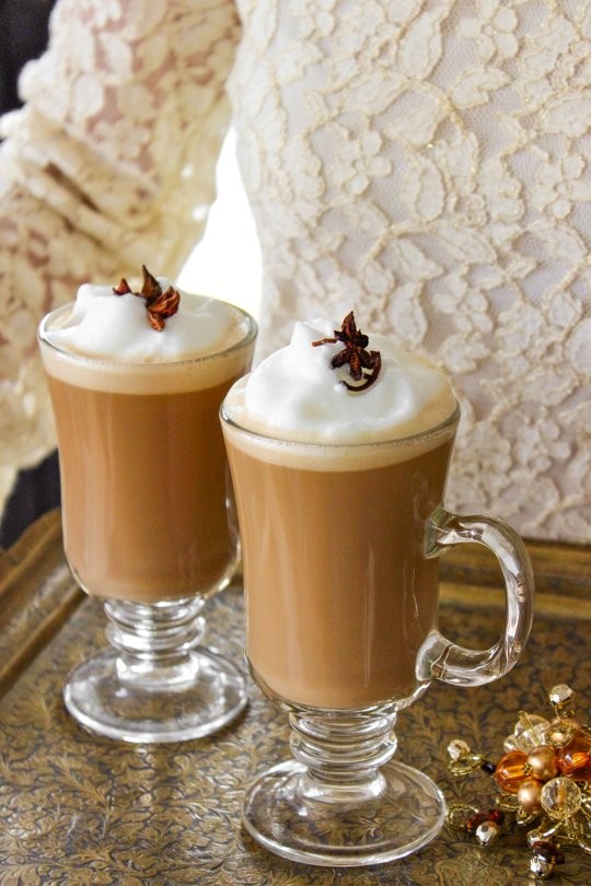 Hot Amarula Thai tea