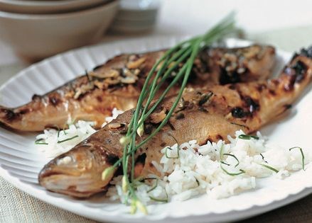 Hot and fragrant trout