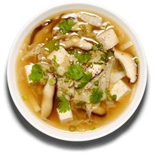 Hot and sour cabbage soup