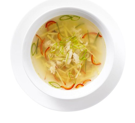 Hot and sour crab soup