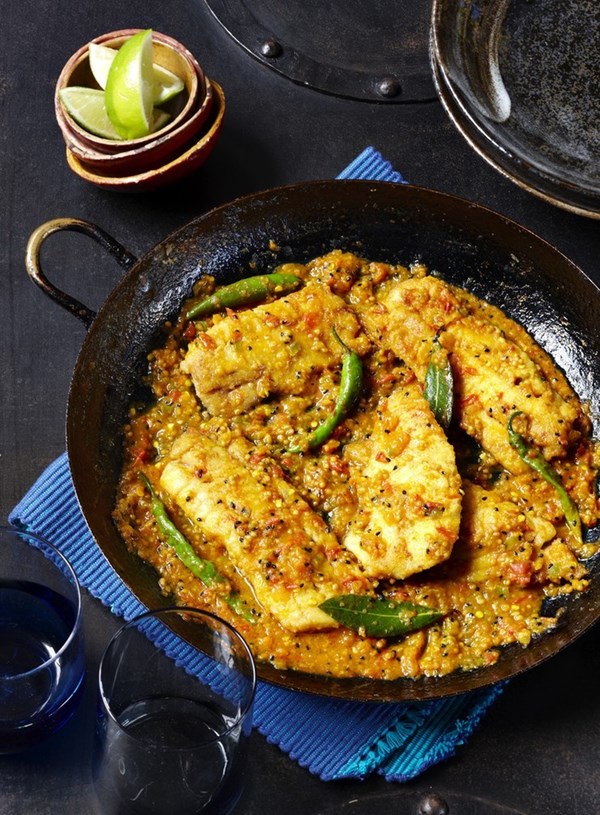 Hot and sour fish - Bengali style fish curry