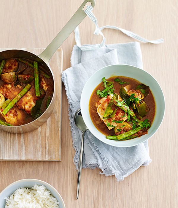 Hot and sour fish curry