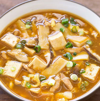 Hot-and-sour soup