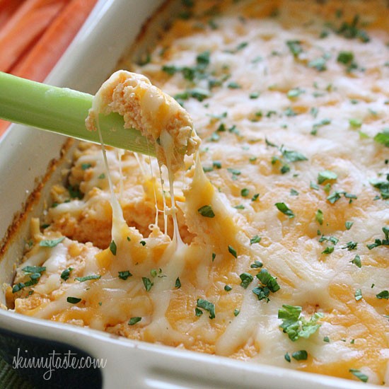 Hot and spicy Buffalo shrimp dip