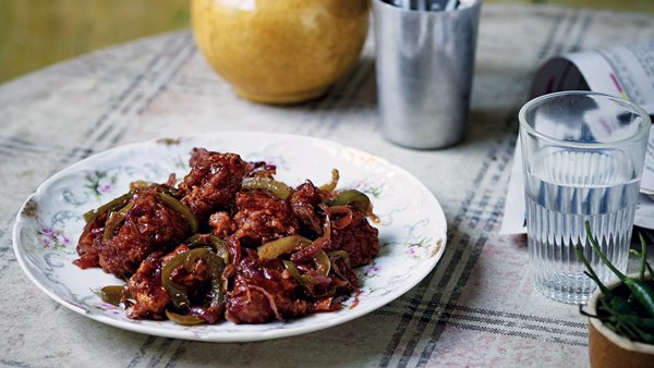 Hot and spicy chilli chicken
