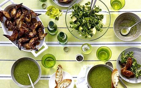 Hot-and-sweet lime and chilli chicken wings
