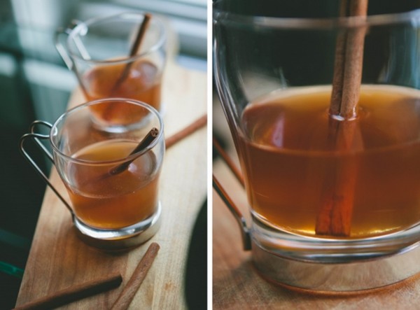 Hot apple toddy