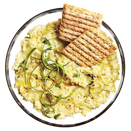 Hot artichoke dip