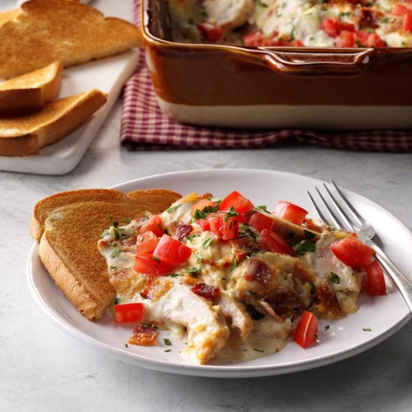 Hot Brown turkey casserole