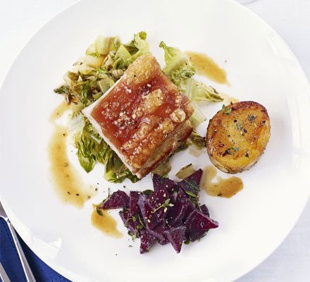 Hot buttered beetroot