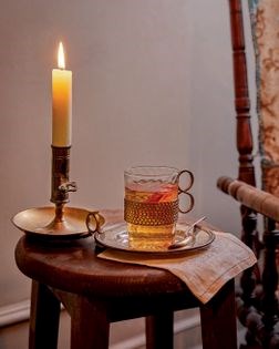 Hot buttered rum