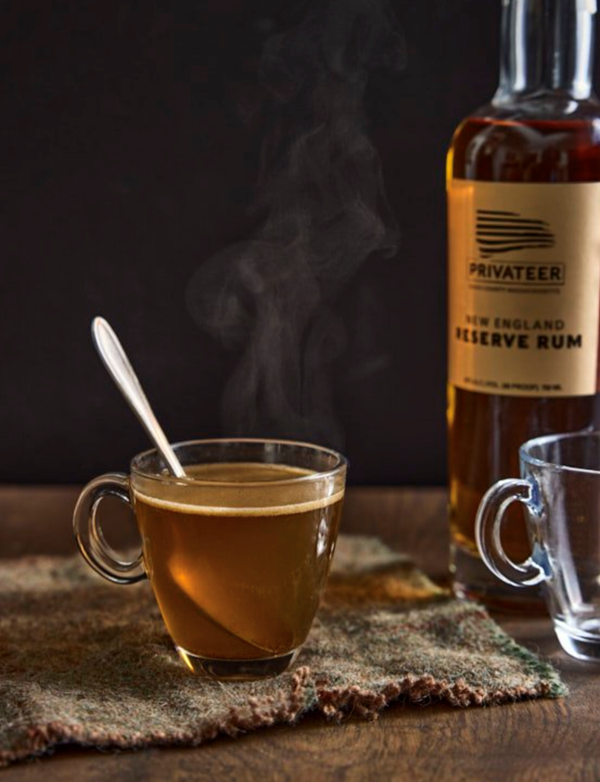 Hot buttered rum
