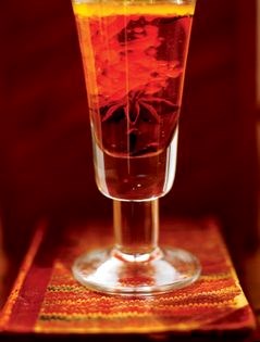 Hot buttered rum