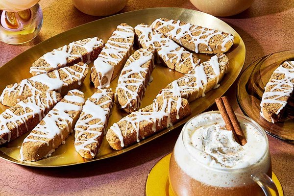 Hot buttered rum biscotti