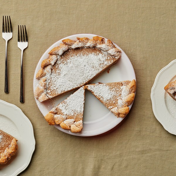 Hot-buttered-rum buttermilk pie 