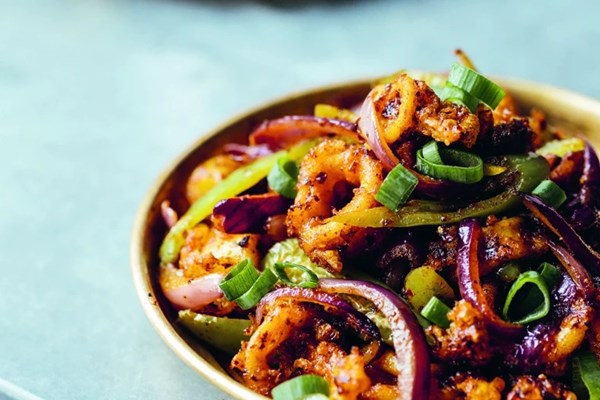 Hot buttered squid