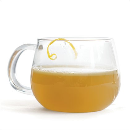 Hot buttered vanilla rum