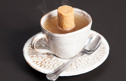Hot buttered whisky