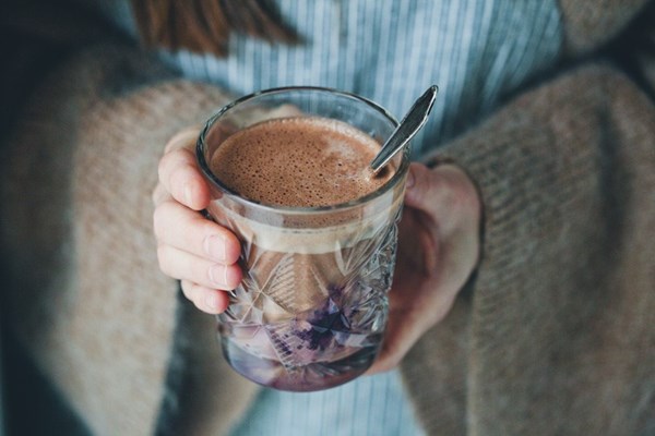 Hot cashew chocolate