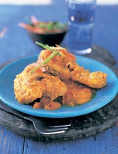 Hot chicken curry from Kolhapur