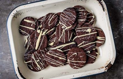 Hot chocolate biscuits