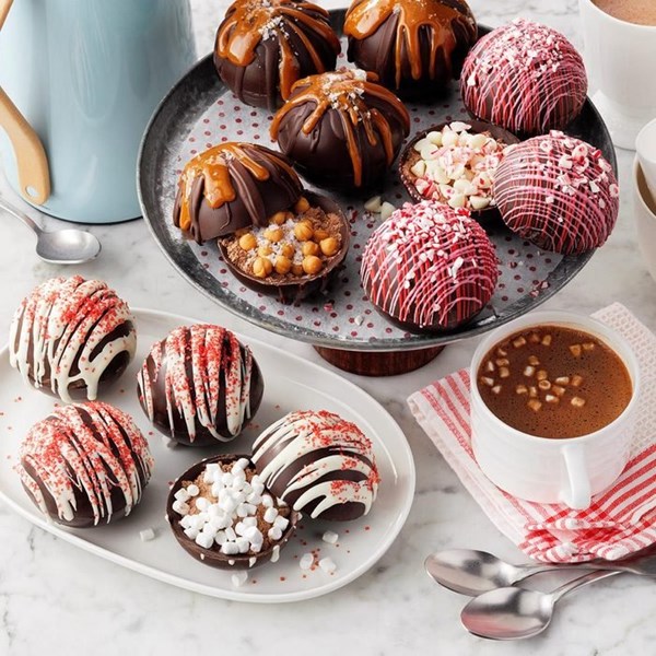 Hot chocolate bombs