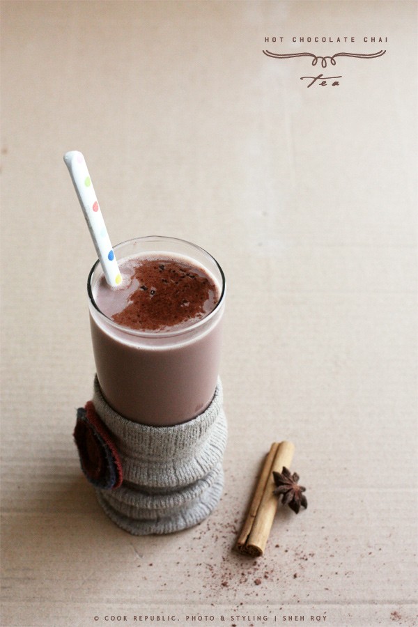 Hot chocolate chai