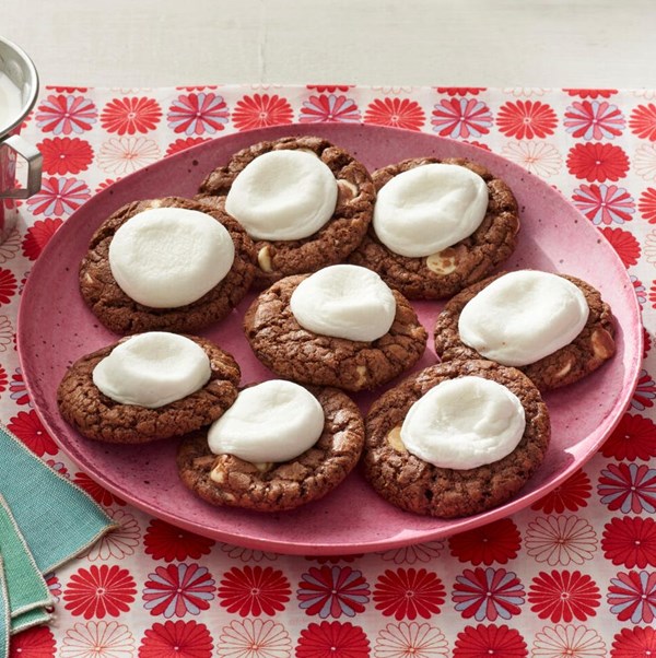 Hot chocolate cookies