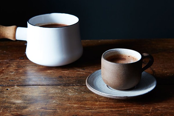 Hot chocolate demitasses