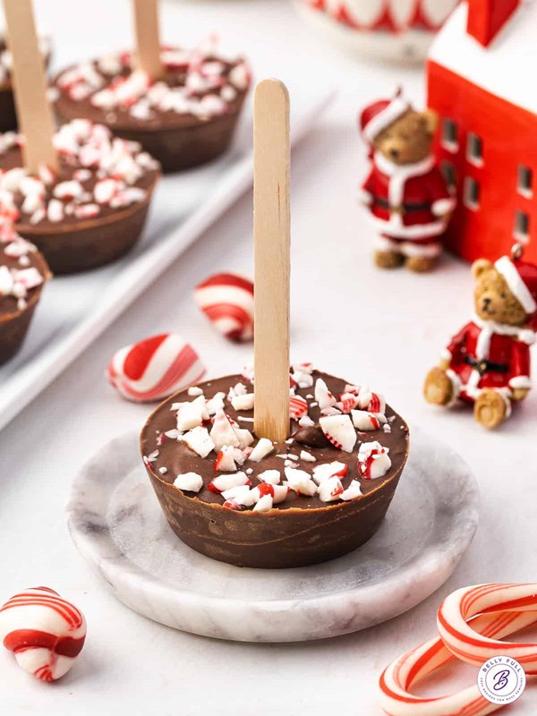 Hot chocolate on a stick