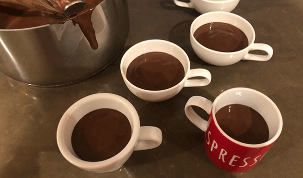 Hot chocolate pots