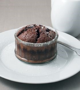 Hot chocolate puddings