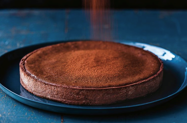 Hot chocolate tart