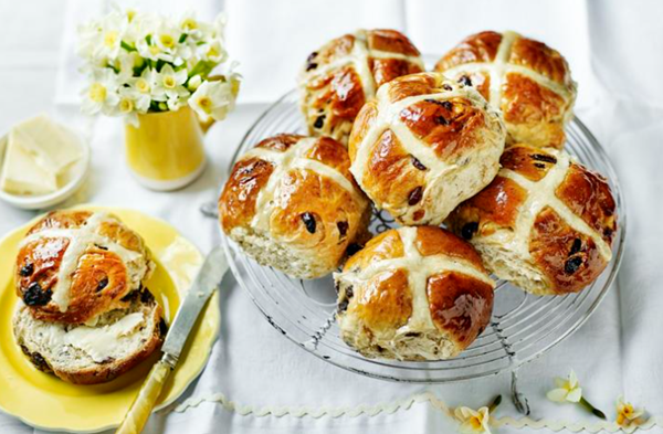 Hot cross buns