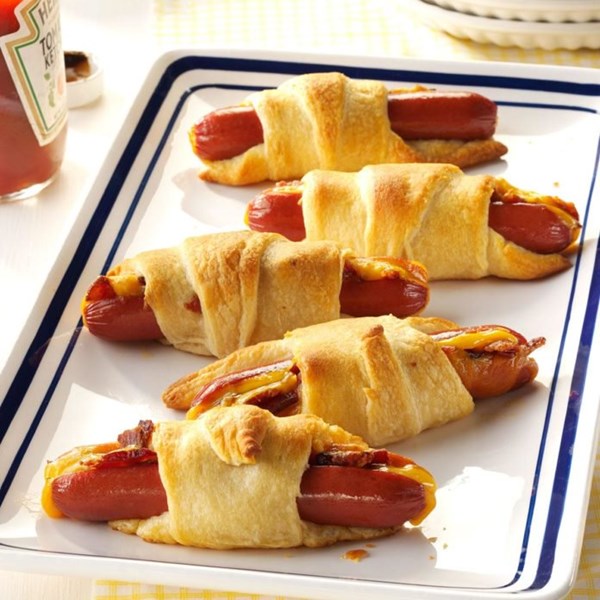 Hot dog roll-ups