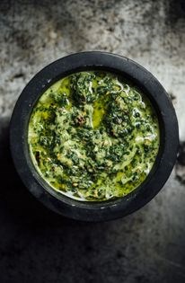 Hot green chutney