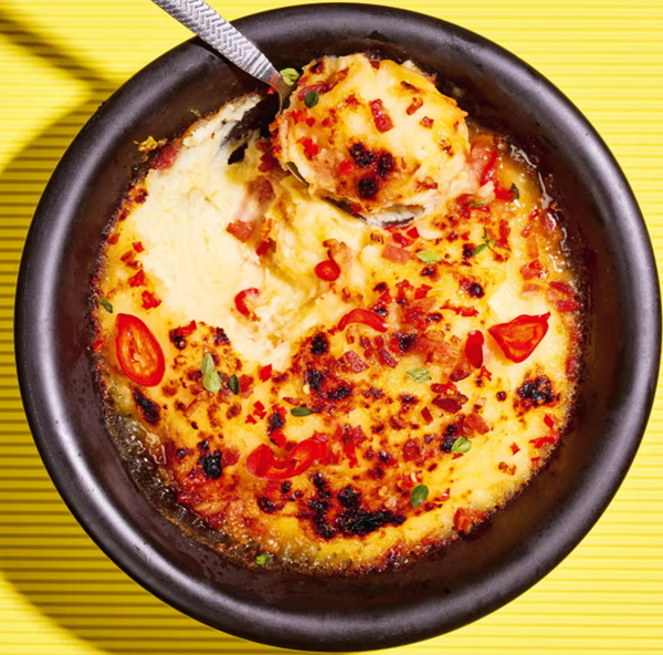 Hot honey + bacon mash