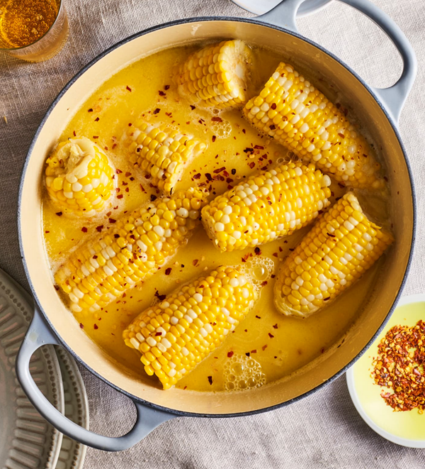 Hot honey butter bath corn