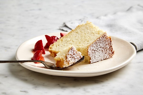 Hot milk sponge cake