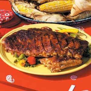 Hot 'n' spicy spareribs