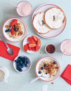 Hot oatmeal