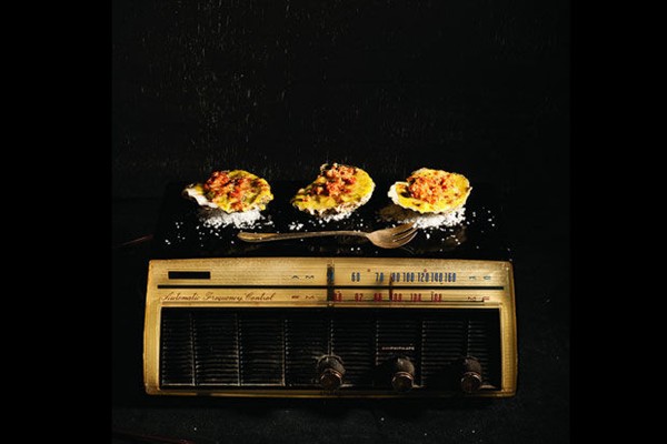 Hot oysters on the radio