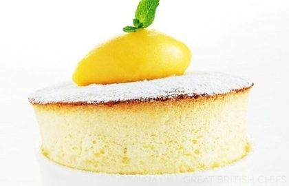 Hot passion fruit soufflé